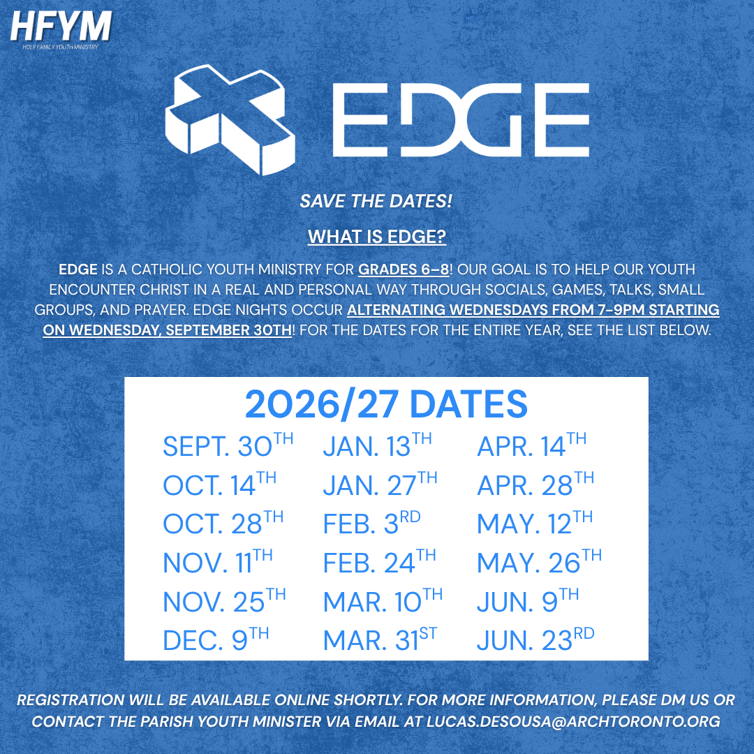 Edge 2026 Schedule Edge 2026 Schedule