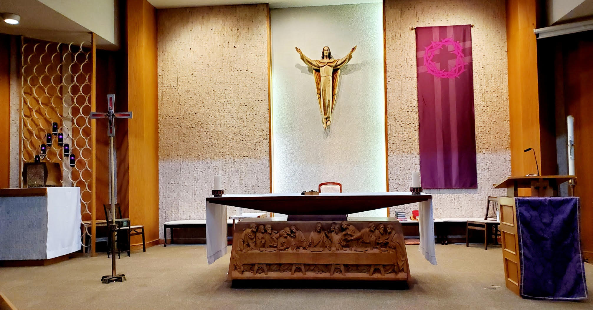 Altar in Lent